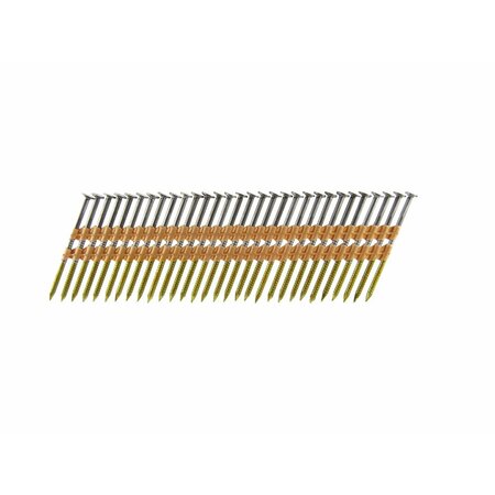 B&C EAGLE Common Nail, 2-3/8 in L, 22D, Steel, Bright Finish, 5000 PK 238X113R/22B